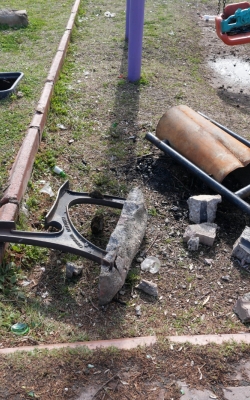 Çukurova Belediyesi Parkına Saldırı