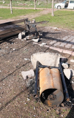 Çukurova Belediyesi Parkına Saldırı