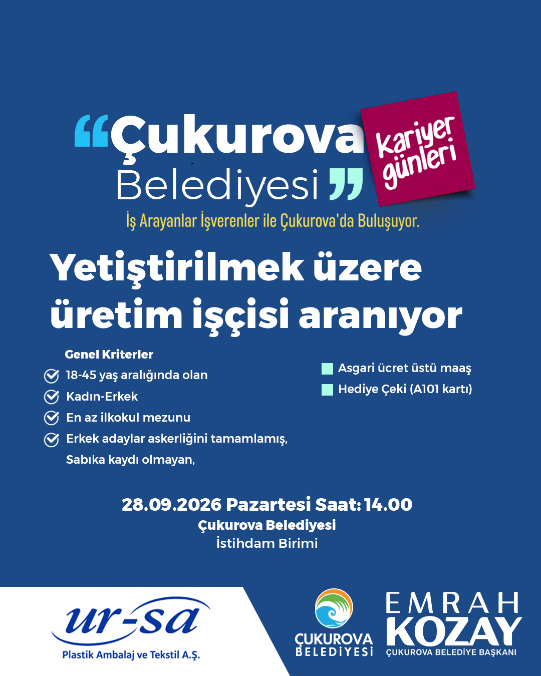 YETİŞTİRİLMEK ÜZERE ,ÜRETİM ELEMANI
